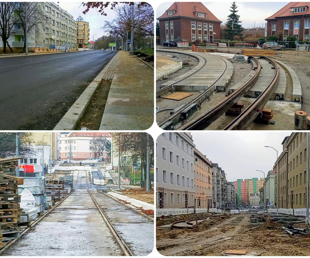 Tramwaje szybko tutaj nie wrócą. Torowa rewolucja na Niebuszewie zwolniła tempo