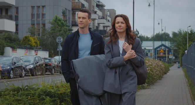 M jak miłość odc. 1890. Martyna (Magdalena Turczeniewicz), Jakub Karski (Krzysztof Kwiatkowski)