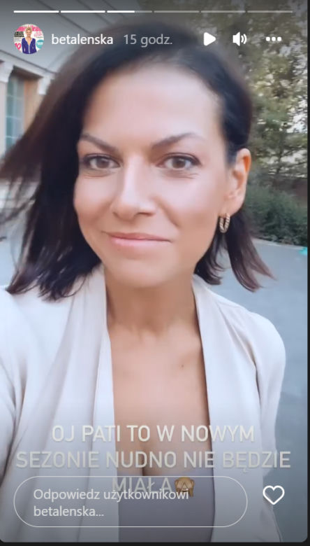 M jak miłość. Patrycja (Alżbeta Lenska)