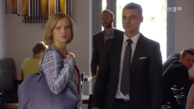 O mnie się nie martw 3 sezon odc. 11. Iga (Joanna Kulig), Łukasz (Jan Wieczorkowski)