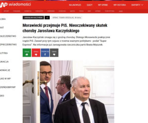 Morawiecki juz rządzi partia. Burza po publikacji SE