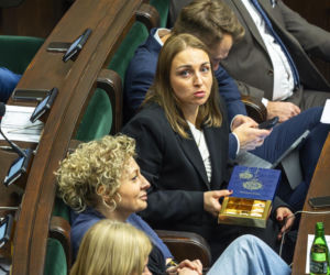 Noworoczna rewia mody w Sejmie