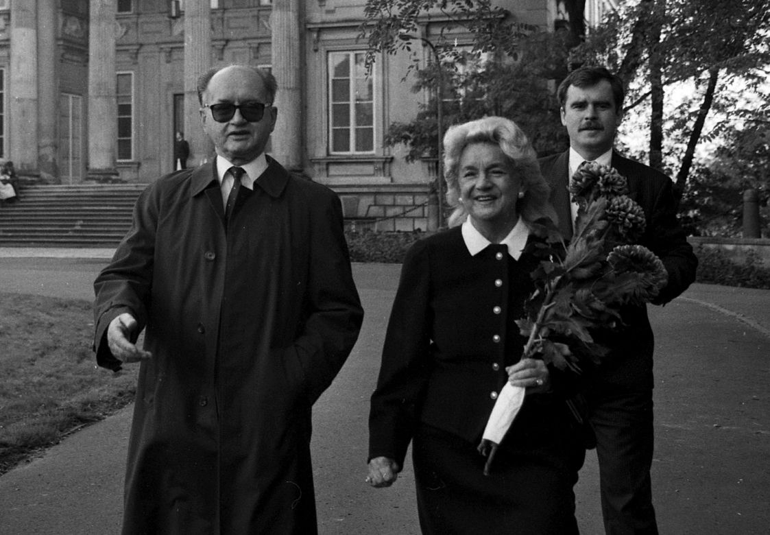 Wojciech i Barbara Jaruzelscy, 1993r.