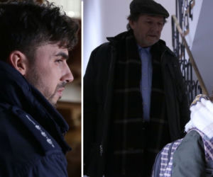 M jak miłość. Rafał Stadnicki (Jakub Kucner), pedofil Dariusz (Henryk Niebudek), Basia (Maja Wudkiewicz)