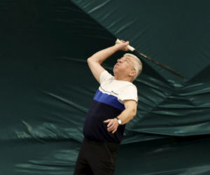 Senator Karczewski trenuje na wiosnę