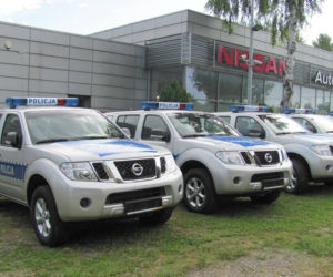 Nowe radiowozy Nissan Pathfinder dla policji