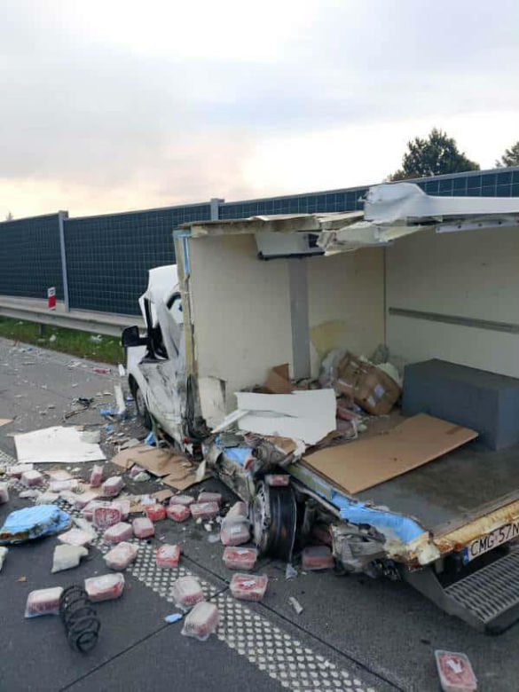 Tragiczny wypadek na S5 pod Bydgoszczą. Auto stanęło w płomieniach