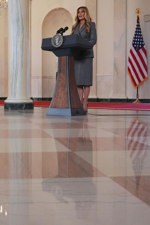 Melania Trump oświadczyła, że nie miała bliskich relacji z Jeffreyem Epsteinem