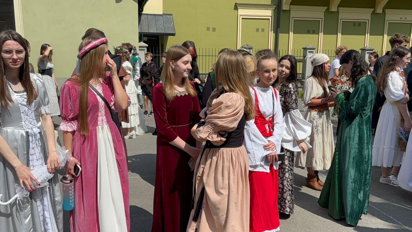Orszak Jana Długosza w Nowym Sączu 