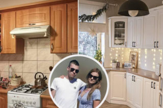 Wymienili się z babcią piętrami i wyremontowali dom z lat 70. Po zielono-pomarańczowych ścianach nie ma już śladu