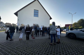 Mieszkańcy Lęborka żegnają księdza, który utonął w Darłówku