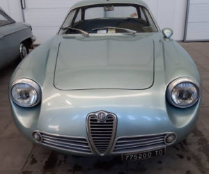 Po 35 latach wyciągnęli unikalną Alfę Romeo z piwnicy. Giulietta SZ została sprzedana za kilkaset tys. euro - ZDJĘCIA