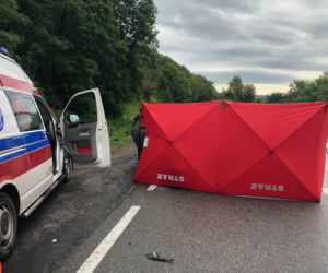 Wypadek w Witowicach Górnych