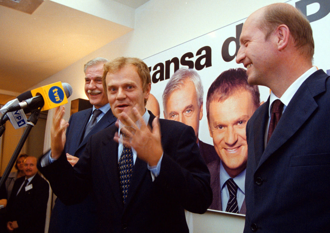 Olechowski, Tusk, Płażyński