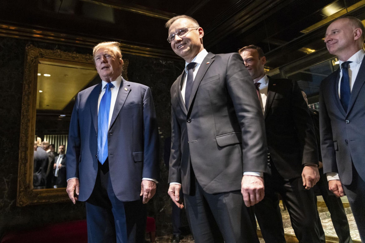 Andrzej Duda w Trump Tower u Donalda Trumpa