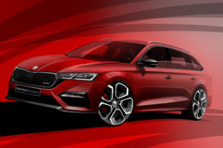 2020 Skoda Octavia RS zdradza coraz więcej. Fani tego modelu wyczekują go z niecierpliwością