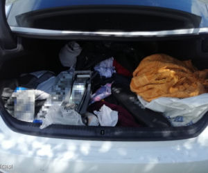 Potrącił policjantkę i uciekał Lexusem