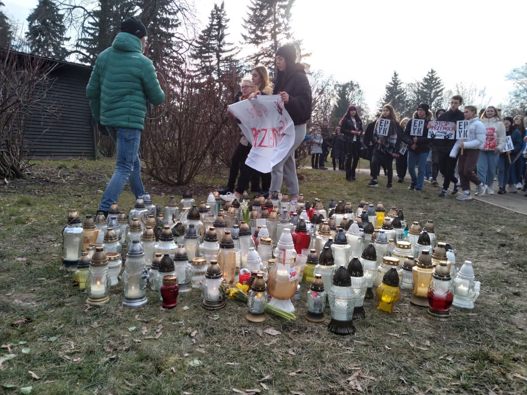 marsz przeciwko przemocy