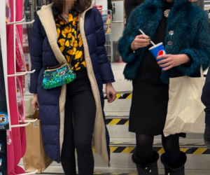 Agata Buzek na zakupach