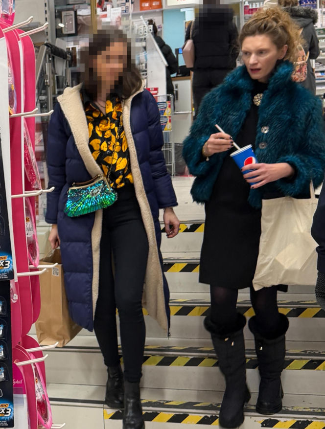 Agata Buzek na zakupach