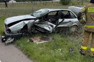 Łukowscy strażacy wyjeżdżali do pomocy przy dwóch groźnych wypadkach w ciągu kilku godzin. Apelują o ostrożność!