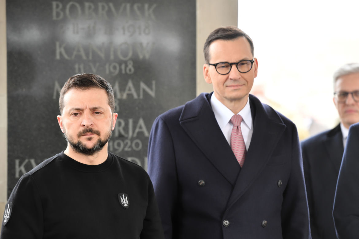 Wołodymyr Zełenski złożył kwiaty pod Grobem Nieznanego Żołnierza