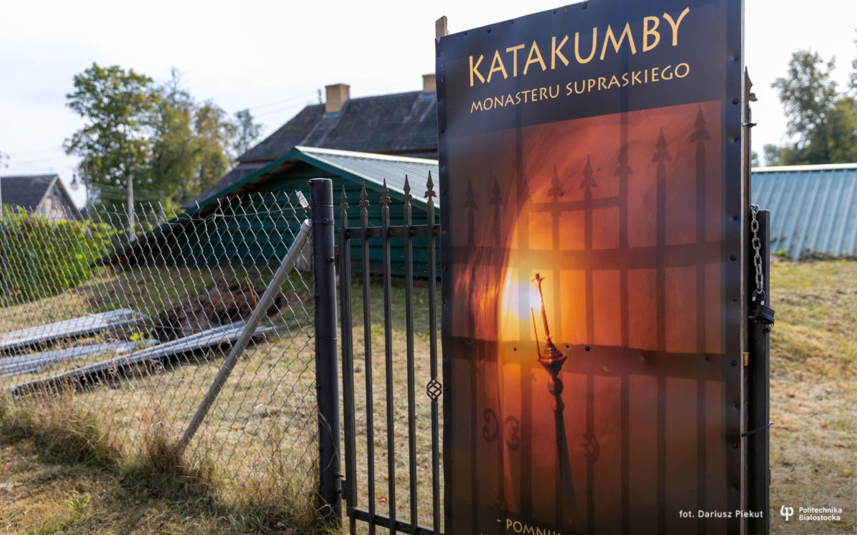 Katakumby w Supraślu. Akcja ratowania podlaskiego zabytku. Pomagają studenci PB i UwB [ZDJĘCIA]