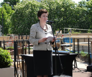 Wmurowanie kamienia węgielnego pod budynek Senator (10 maja 2011 r.)