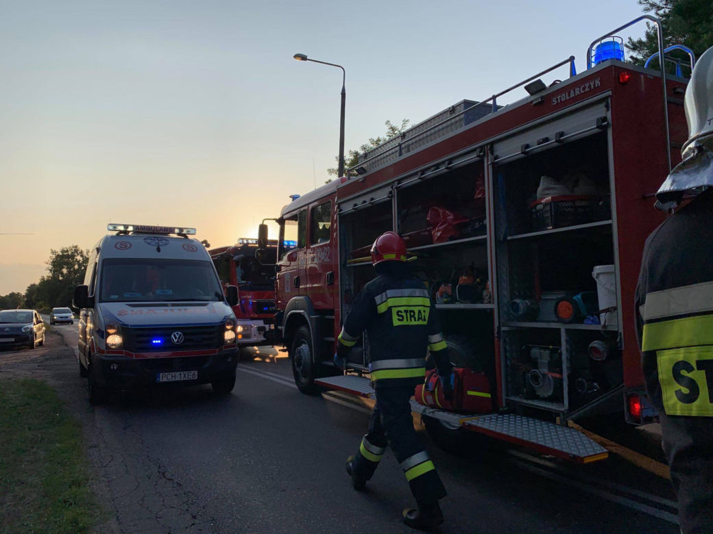 Groźny wypadek na drodze wojewódzkiej nr 191