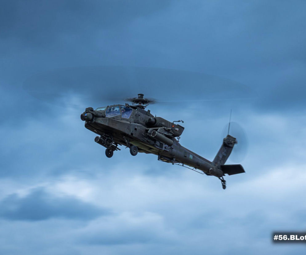 Era Apache w Polsce nabiera tempa. Pierwszy lot szkoleniowy z polskim instruktorem