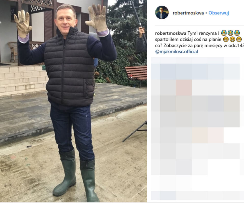 Robert Moskwa przejmie obowiązki po Witoldzie Pyrkoszu