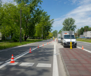 Drogowcy poprawiają bezpieczeństwo pieszych na Bemowie