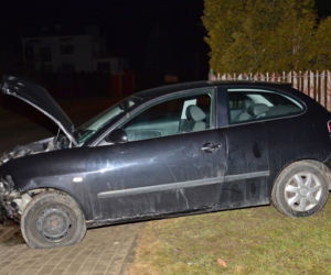 Krosno: Pijany 22-latek spowodował wypadek