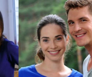 M jak miłość, Iza (Adriana Kalska), Ania (Maria Pawłowska), Marcin (Mikołaj Roznerski)