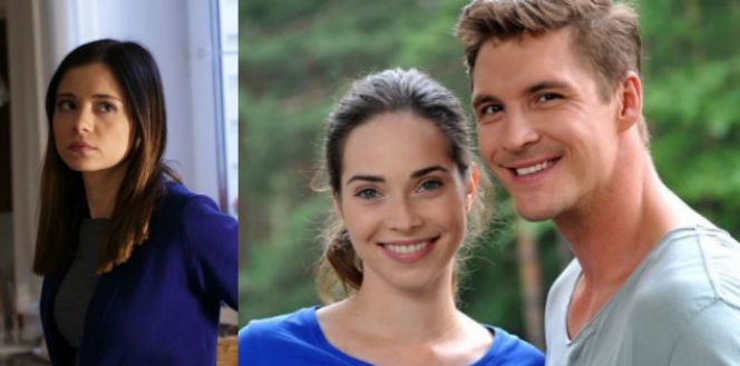 M jak miłość, Iza (Adriana Kalska), Ania (Maria Pawłowska), Marcin (Mikołaj Roznerski)
