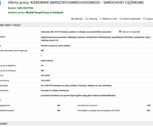 Praca w woj. warmińsko-mazurskim. Oferty z zarobkami powyżej 3 tys. złotych