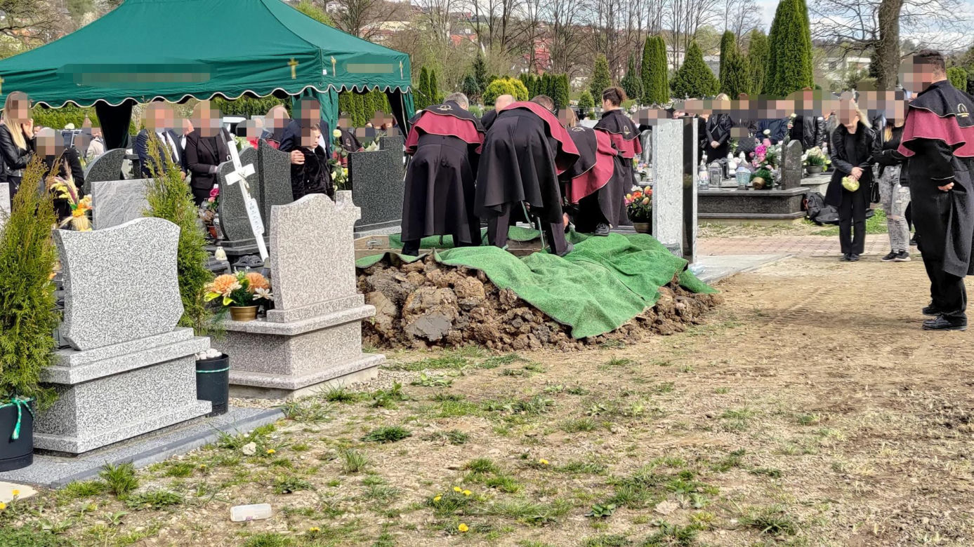 Tymuś i Anna zginęli w Rabce-Zdrój. Tak wyglądał przejmujący pogrzeb 