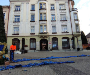 Choinka na Placu Kazimierza w Tarnowie
