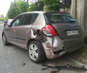 Pijany nastolatek spowodował wypadek