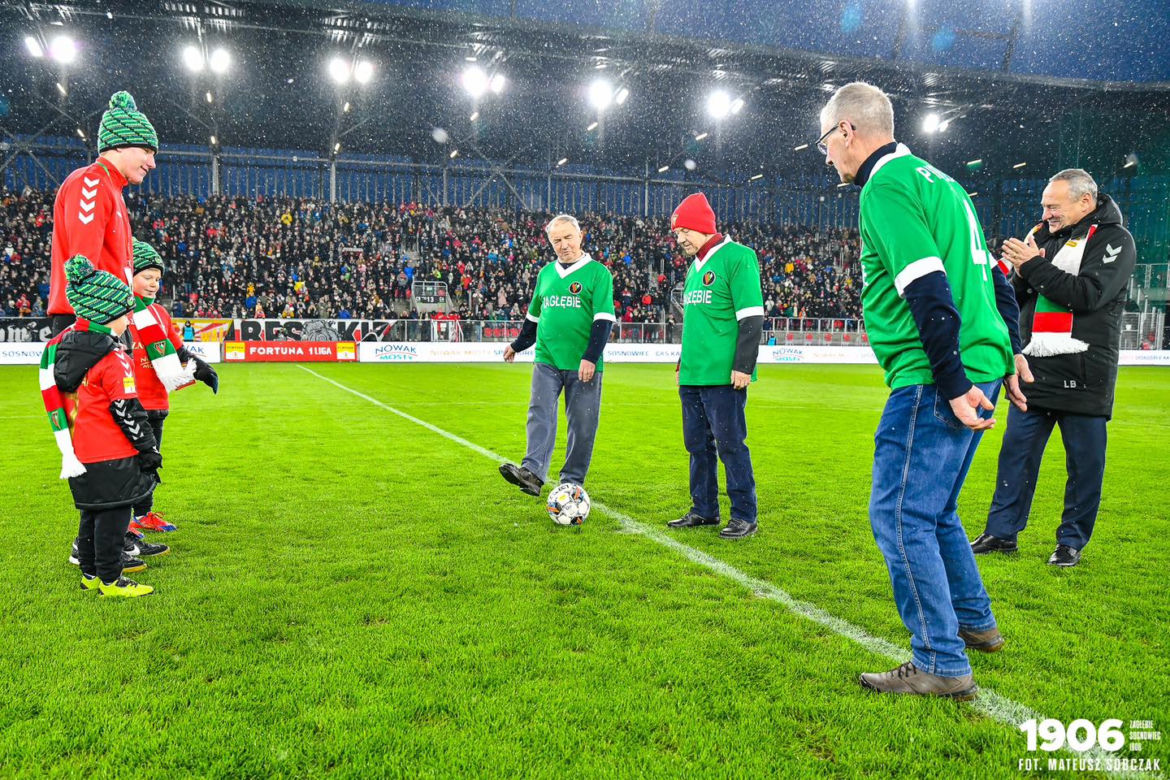 Kibice na meczu Zagłębie Sosnowiec - GKS Katowice