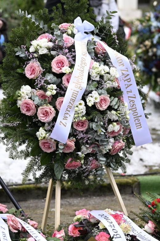 Bożena Dykiel spoczęła na Powązkach Wojskowych