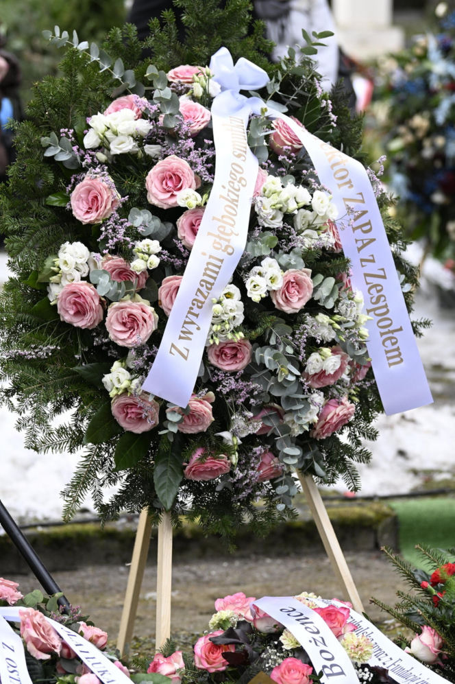 Bożena Dykiel spoczęła na Powązkach Wojskowych