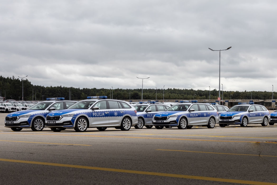 Policyjna Skoda Octavia iV