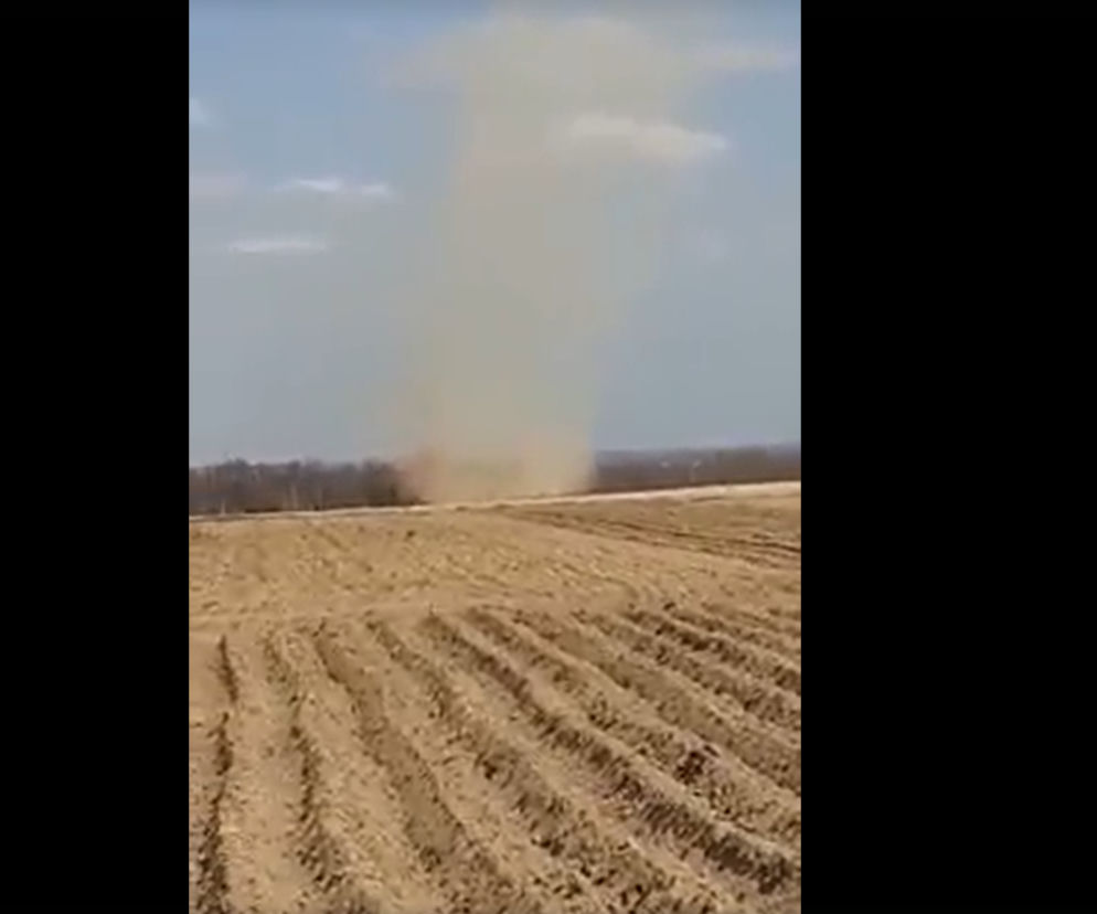 Dust Devil: Na Podkarpaciu uchwycono wyjątkowe zjawisko pogodowe! 