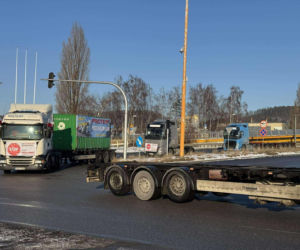 Protest przewoźników w Trójmieście