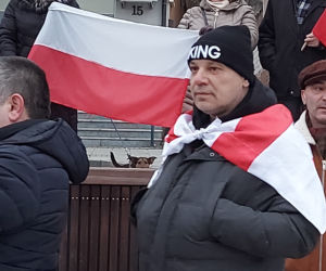 Starachowice solidarne z Ukrainą. Wiec poparcia na Rynku