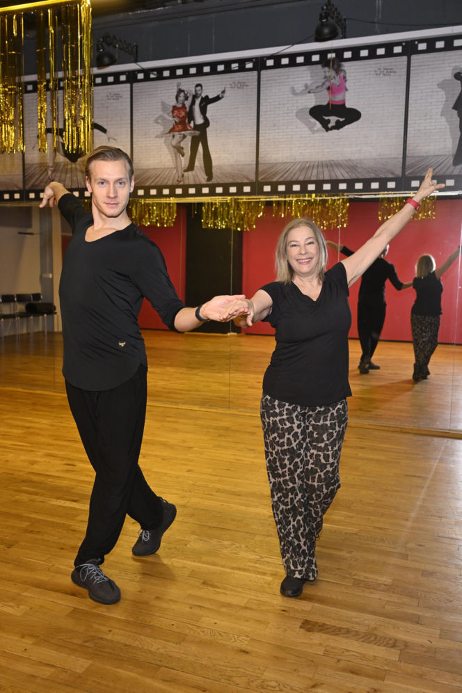 Małgorzata Potocka na próbach do "Tańca z Gwiazdami"