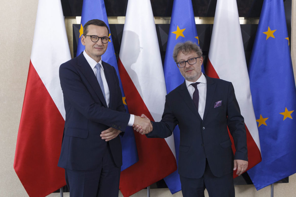 Mateusz Morawiecki rozmawiał z wicenaczelnym "Super Expressu" Hubertem Biskupskim