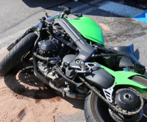 Motocyklista uderzył w ciągnik rolniczy i zginął na miejscu