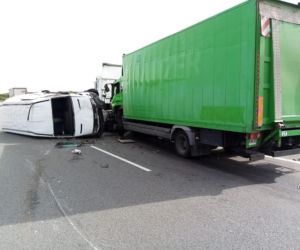 Modła królewska - koszmarny wypadek na A2